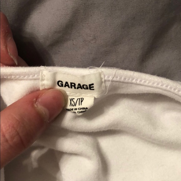 white halter tank top - Picture 3 of 3